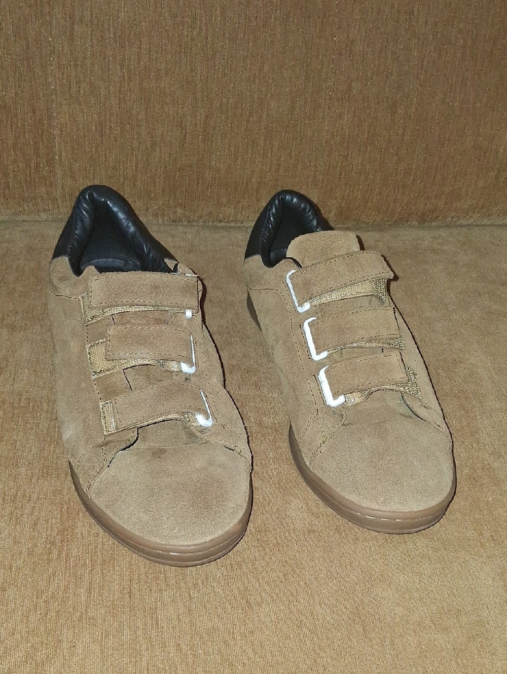 sandro Tan Velcro Casual Sneakers - Picture 6 of 6
